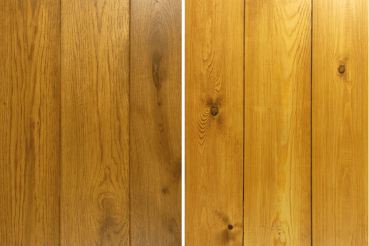 medium oak timber