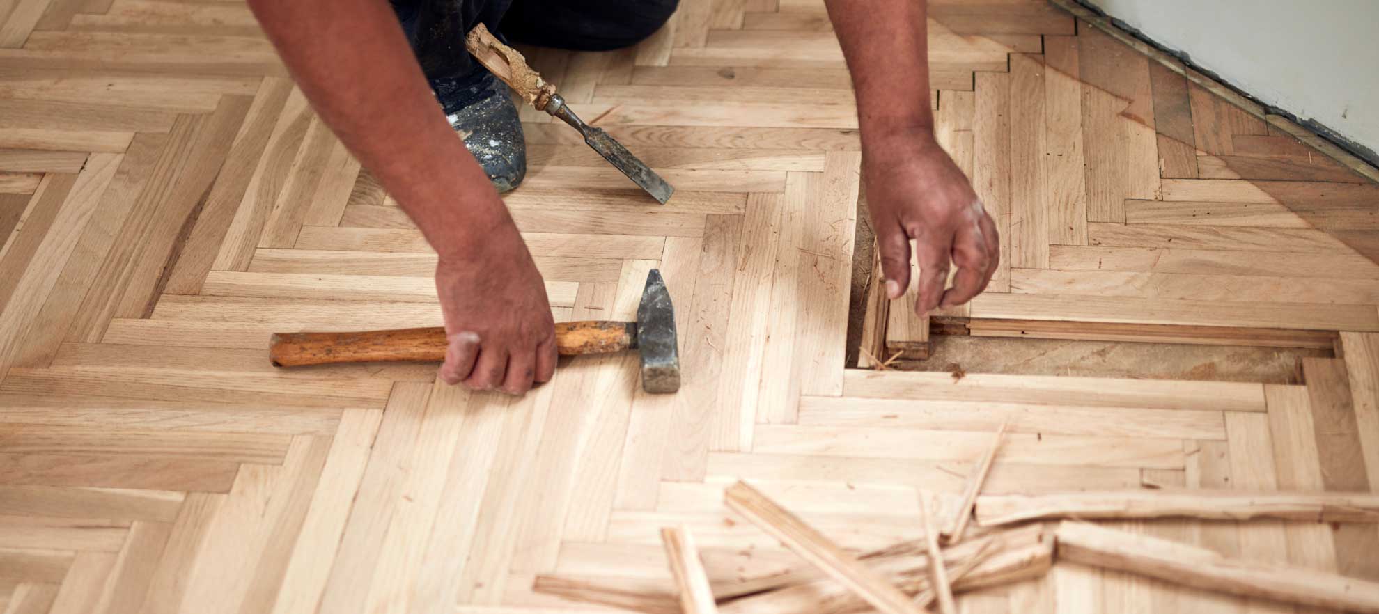 Professional wood floor restoration
