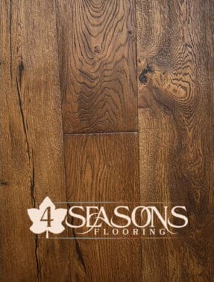 antique brown oak flooring