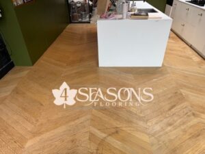 chevron floor sanding frome
