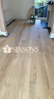 oak floor sanding fishponds