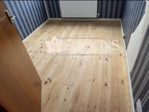 pine floor restoration clevedon