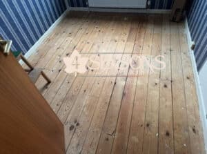 pine floor sanding clevedon